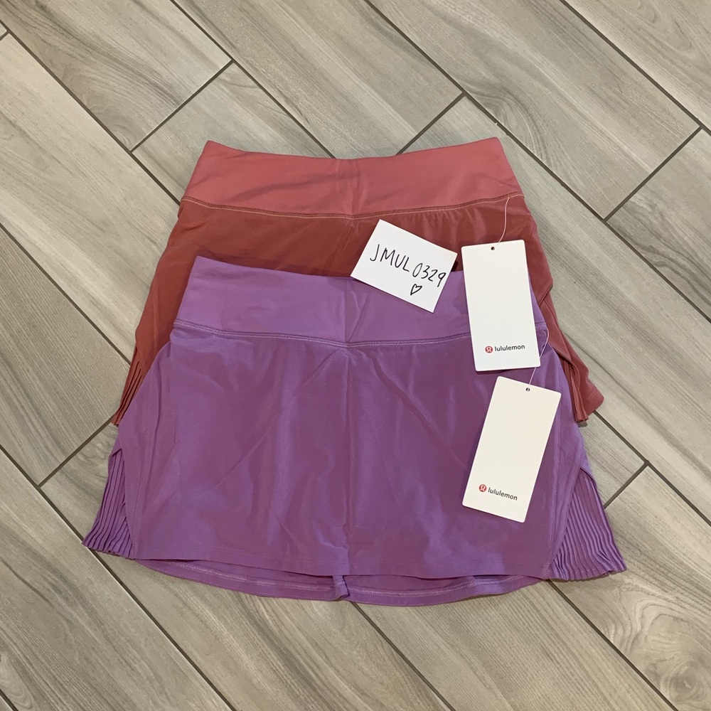 Lululemon Play Off The Pleats Skirt Bundle - Picture 1 of 7